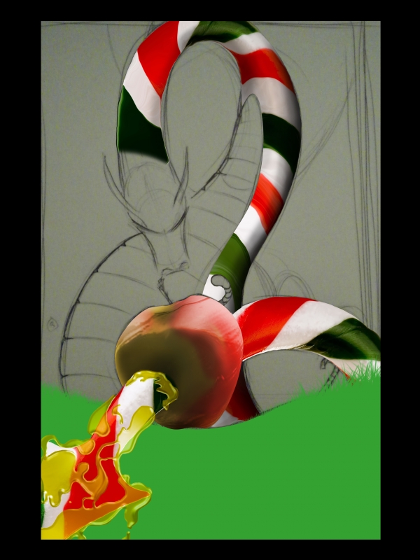 Creation of DRAGON CANDY: Step 12
